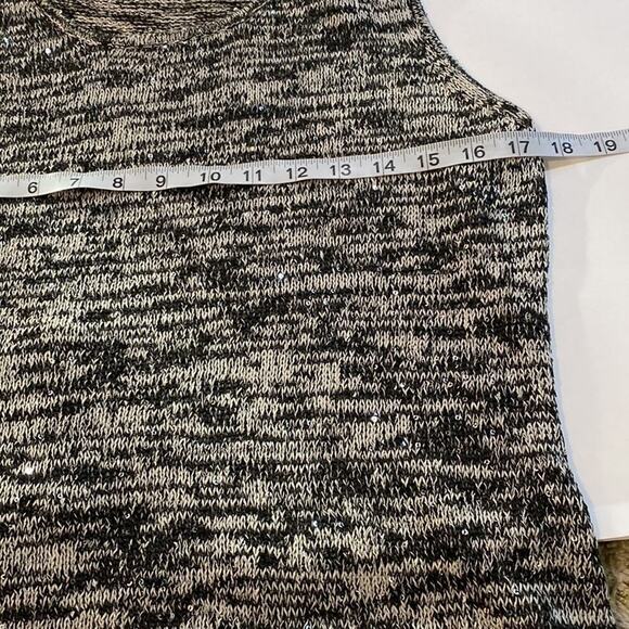 Antonio Melani 2 Piece Knit Cardigan & Tank Women's Size Large Holiday Sweater - Picture 8 of 12